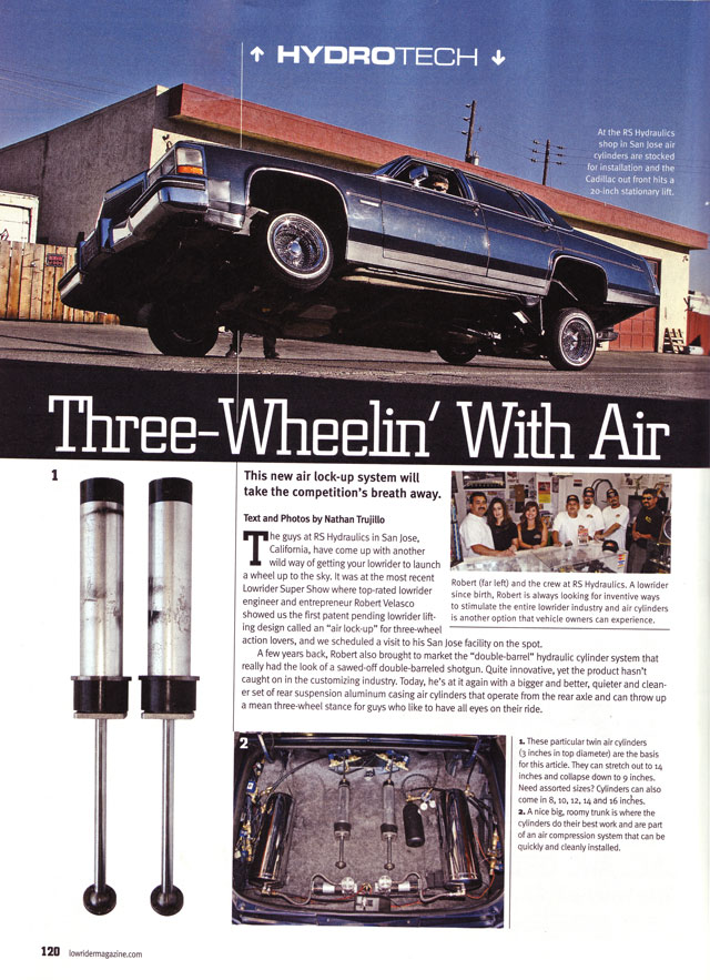 Lowrider Magazine Article